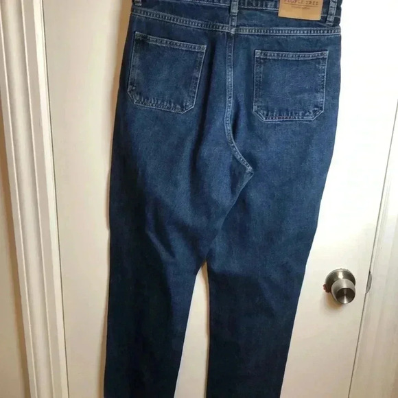 People Tree high waisted jeans.  Size 8 - Picture 5 of 6